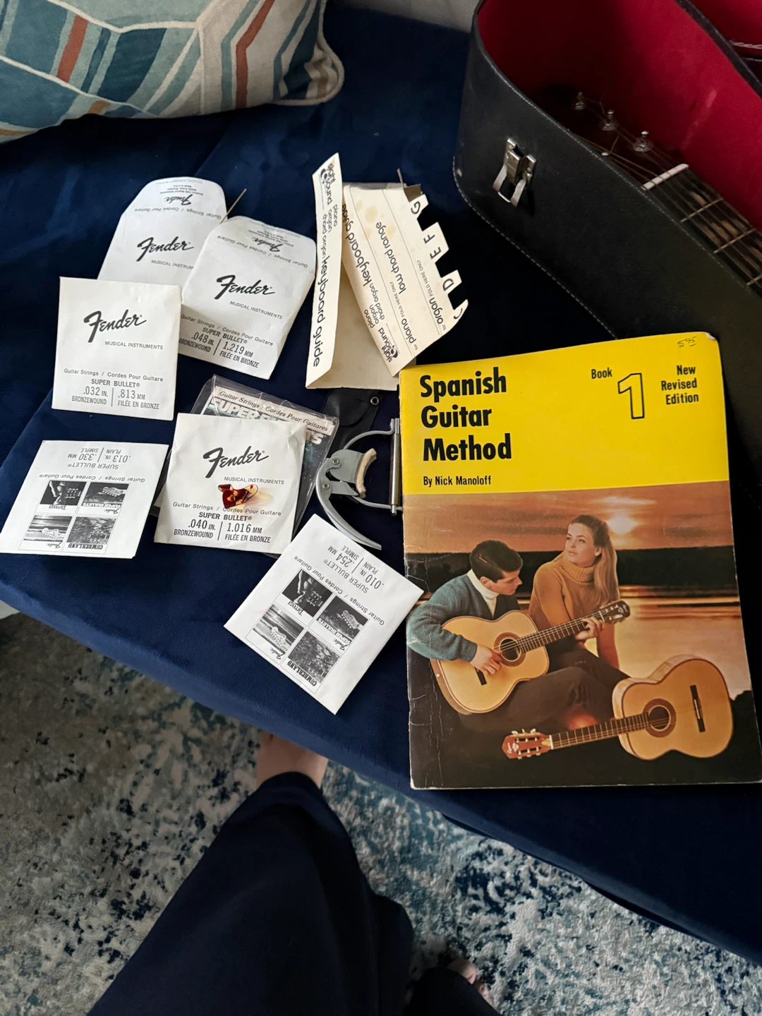 Kay K583 Acoustic Guitar with Case and Accessories - photo 4