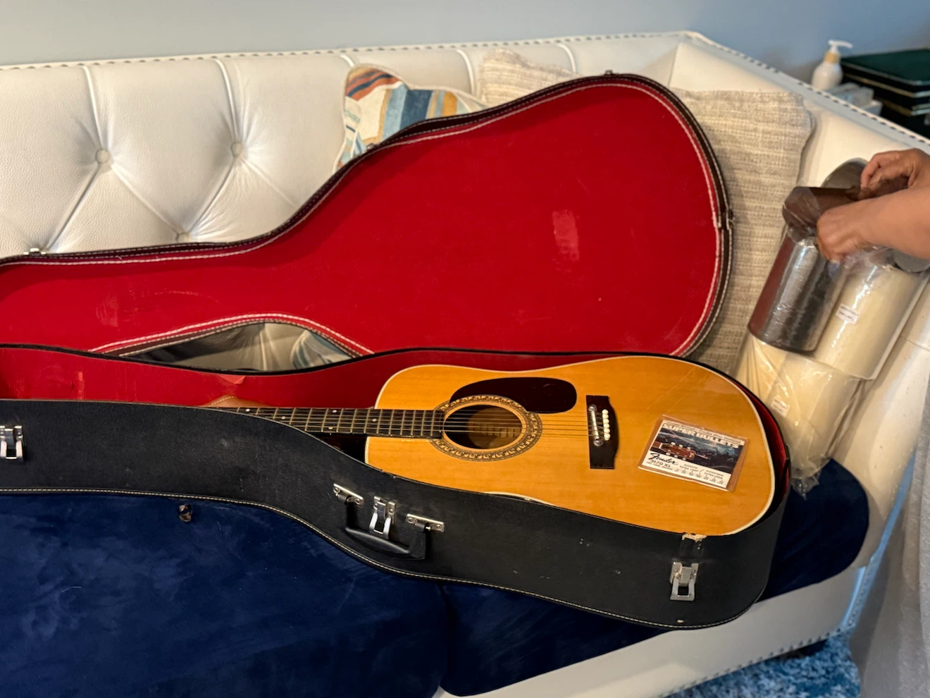Kay K583 Acoustic Guitar with Case and Accessories - photo 5