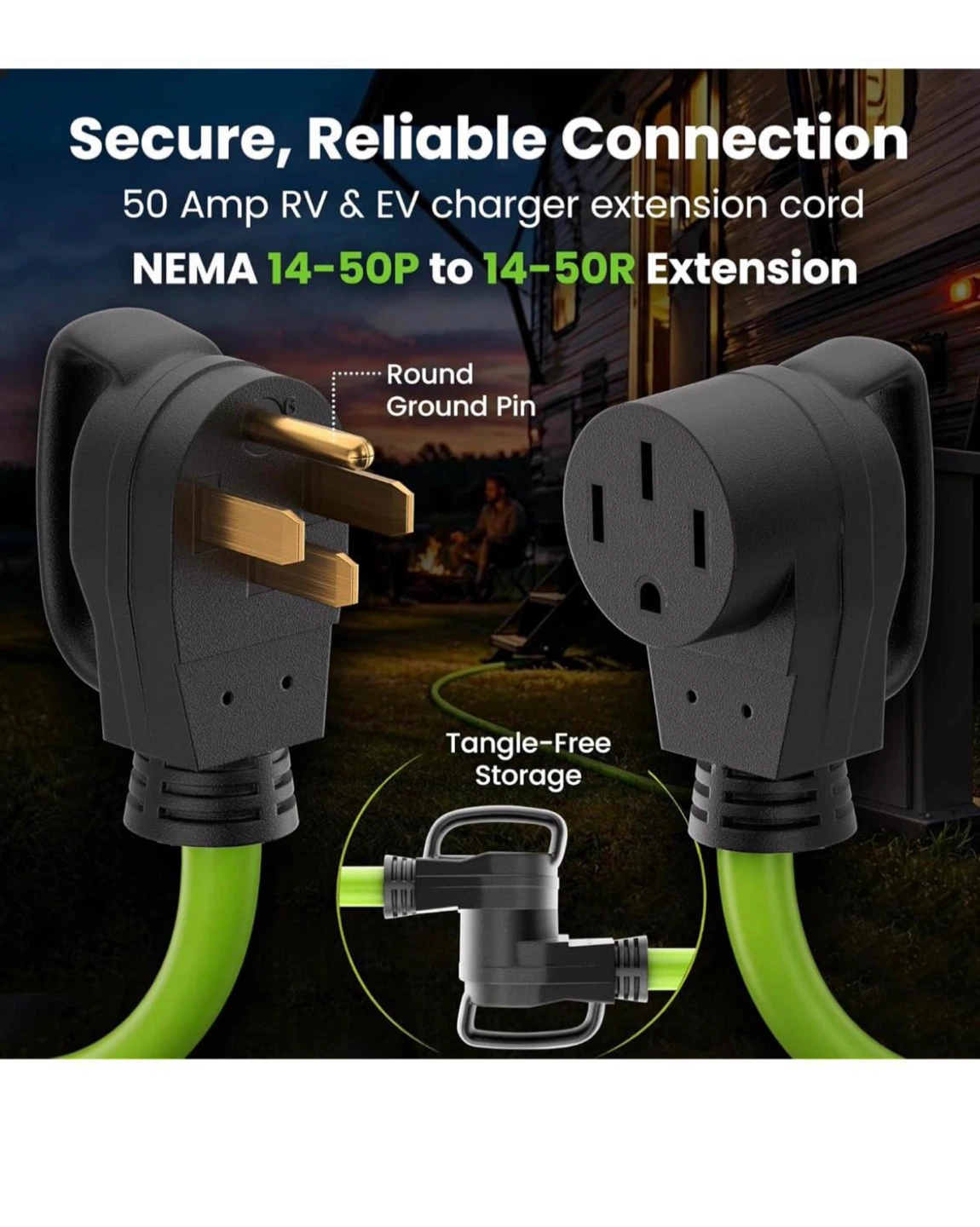 GEARit 50 ft 50 Amp RV Extension Cord - photo 3