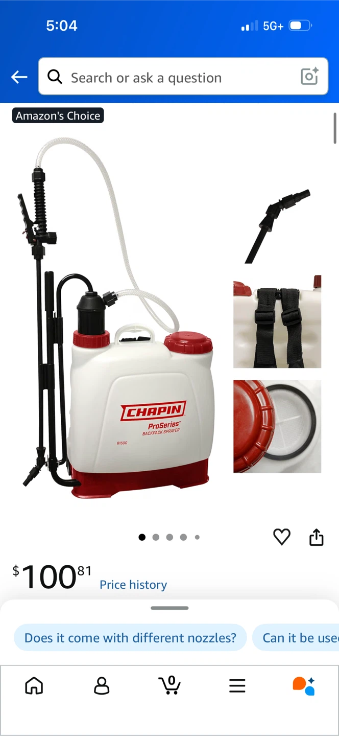 4 Gallon (15L) Backpack Sprayer – NEW - photo 3