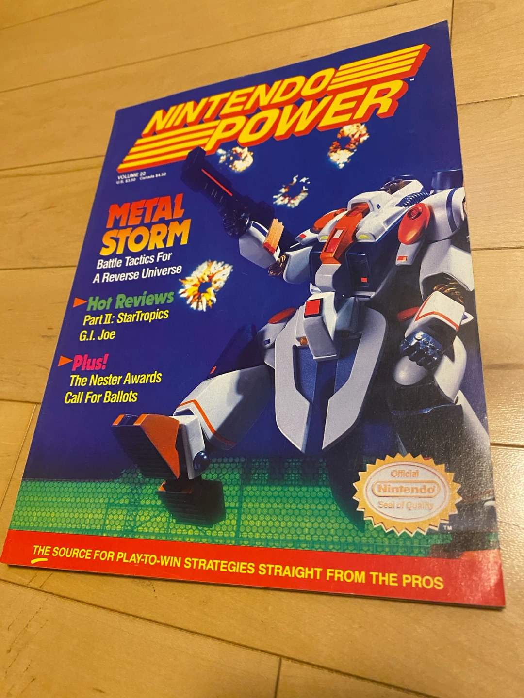 Nintendo Power Magazine Volume 22
