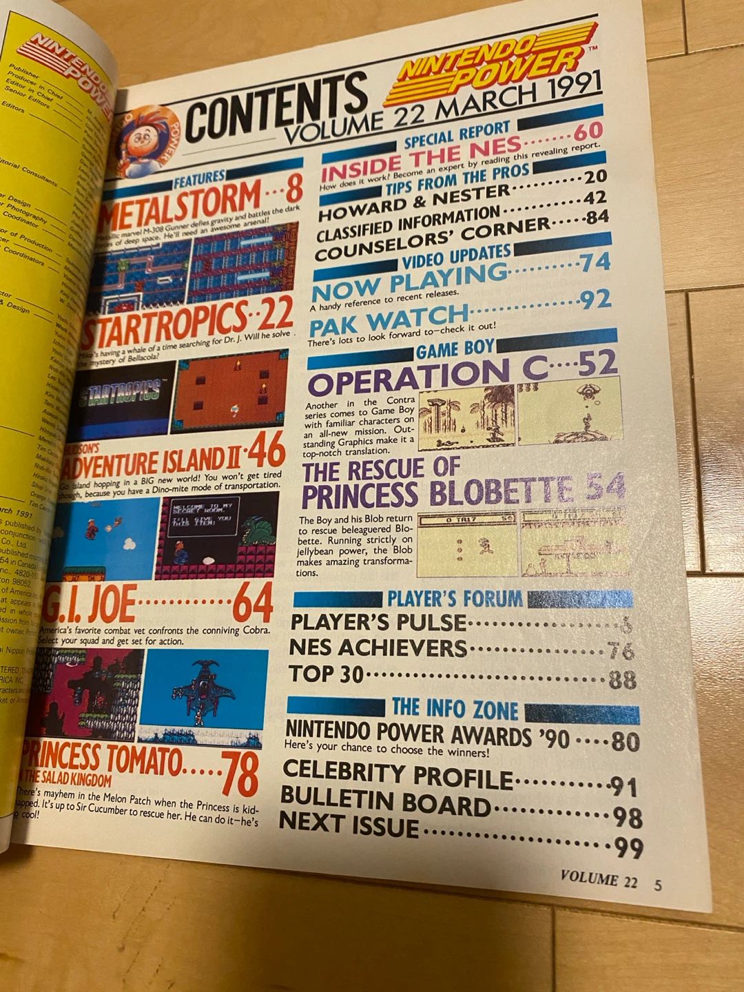 Nintendo Power Magazine Volume 22 - photo 2
