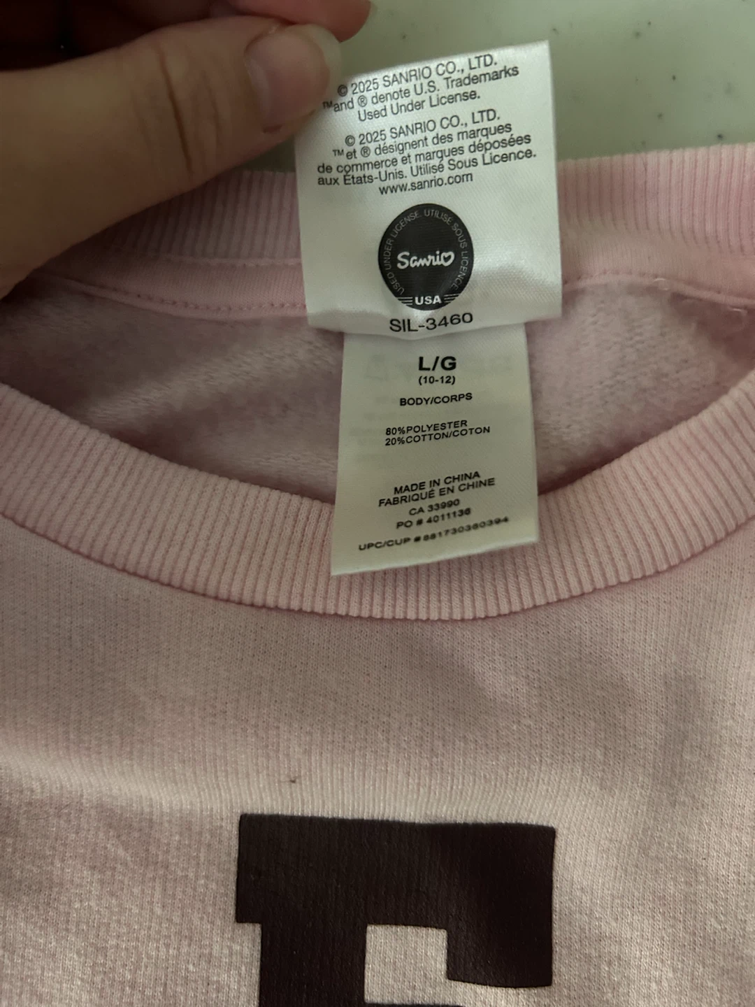 Hello Kitty Athletics Sweater size 12 - photo 3