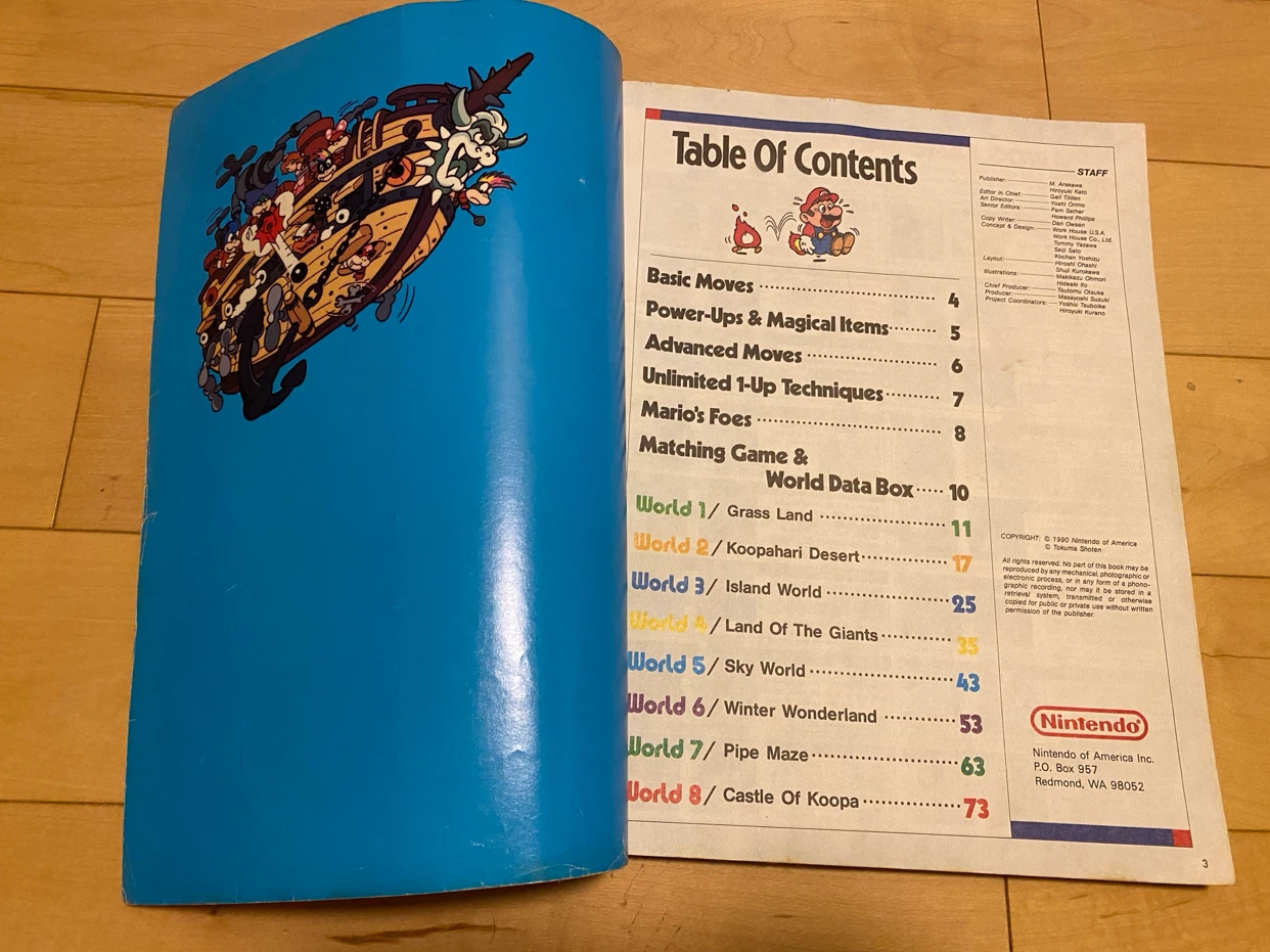 Nintendo Power Guide Strategy Super Mario Bros. 3 - photo 2