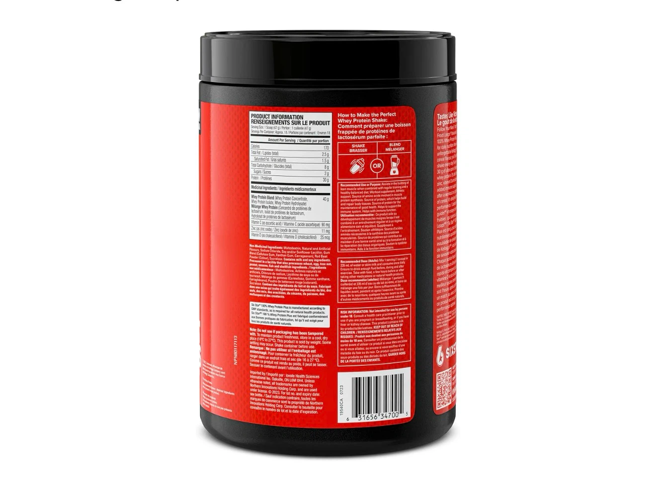 Six Star Pro Nutrition 100% Whey Protein Plus - photo 5