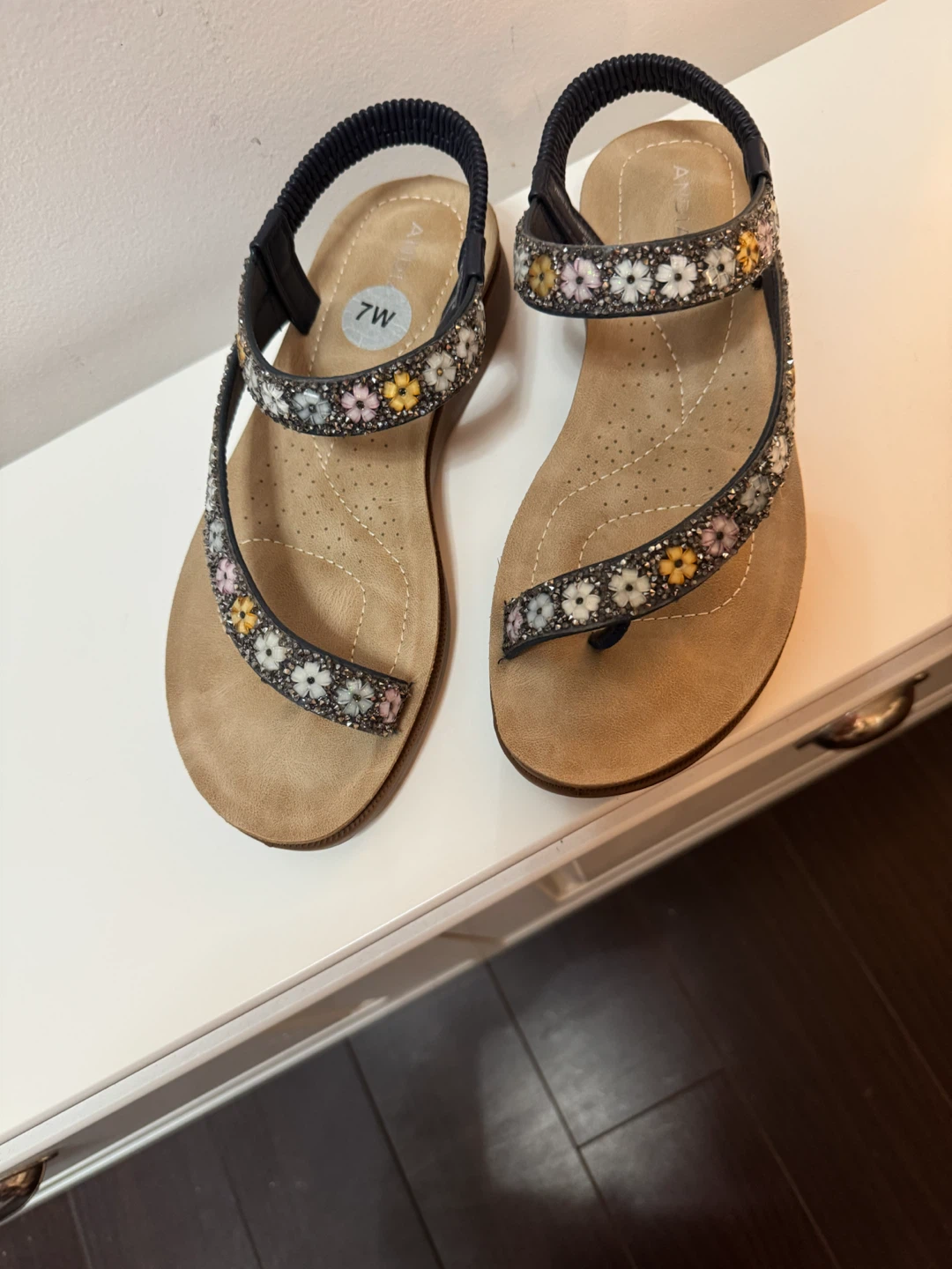 Andiana Floral Sandals