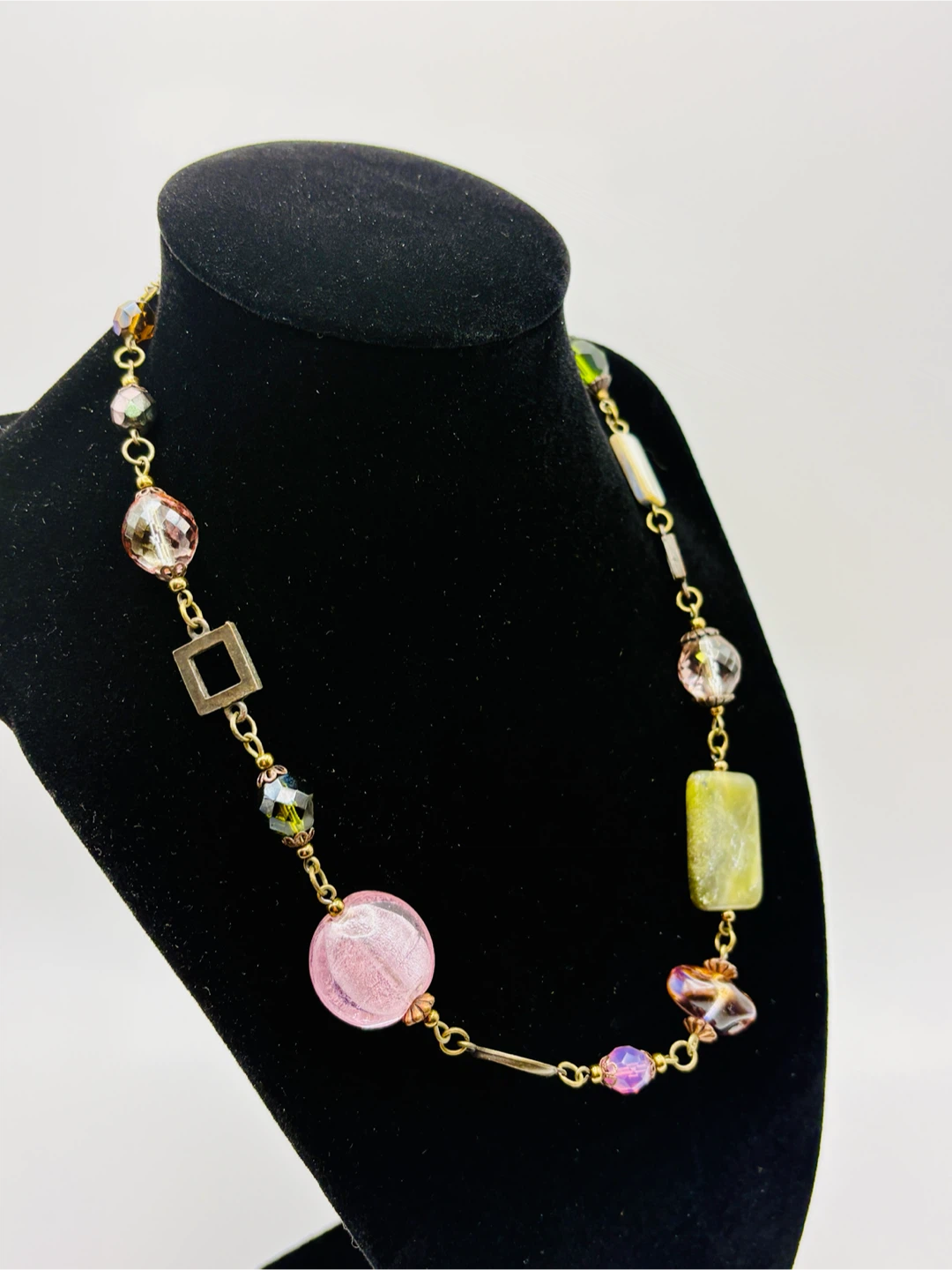 Beaded Necklace with Extender Chain - photo 2