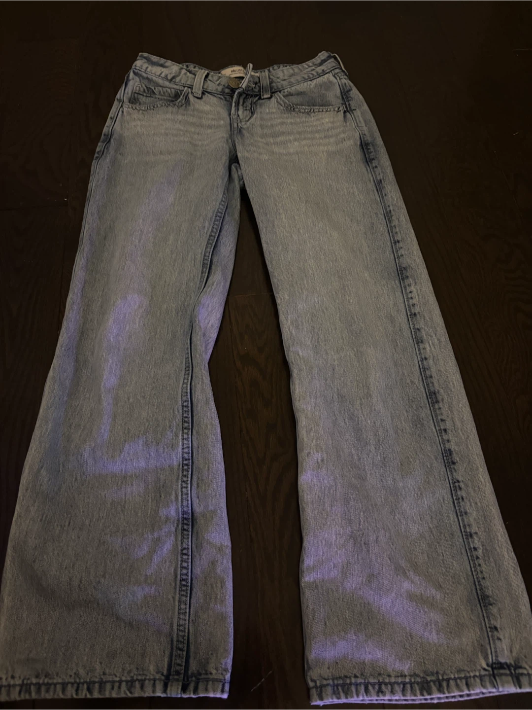 Hollister Ultra Low-Rise Baggy Jeans
