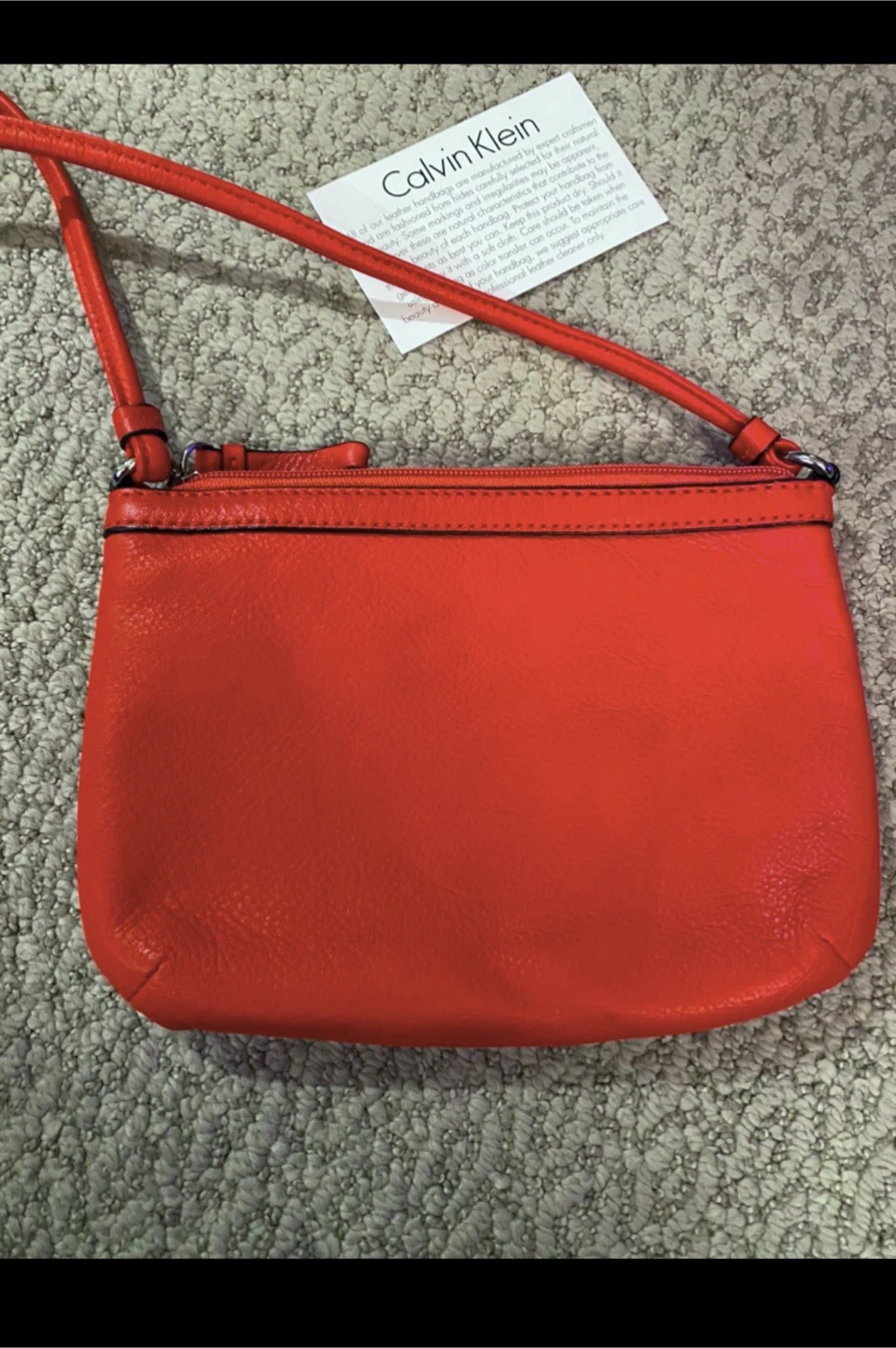Calvin Klein leather crossbody purse NWT - photo 2