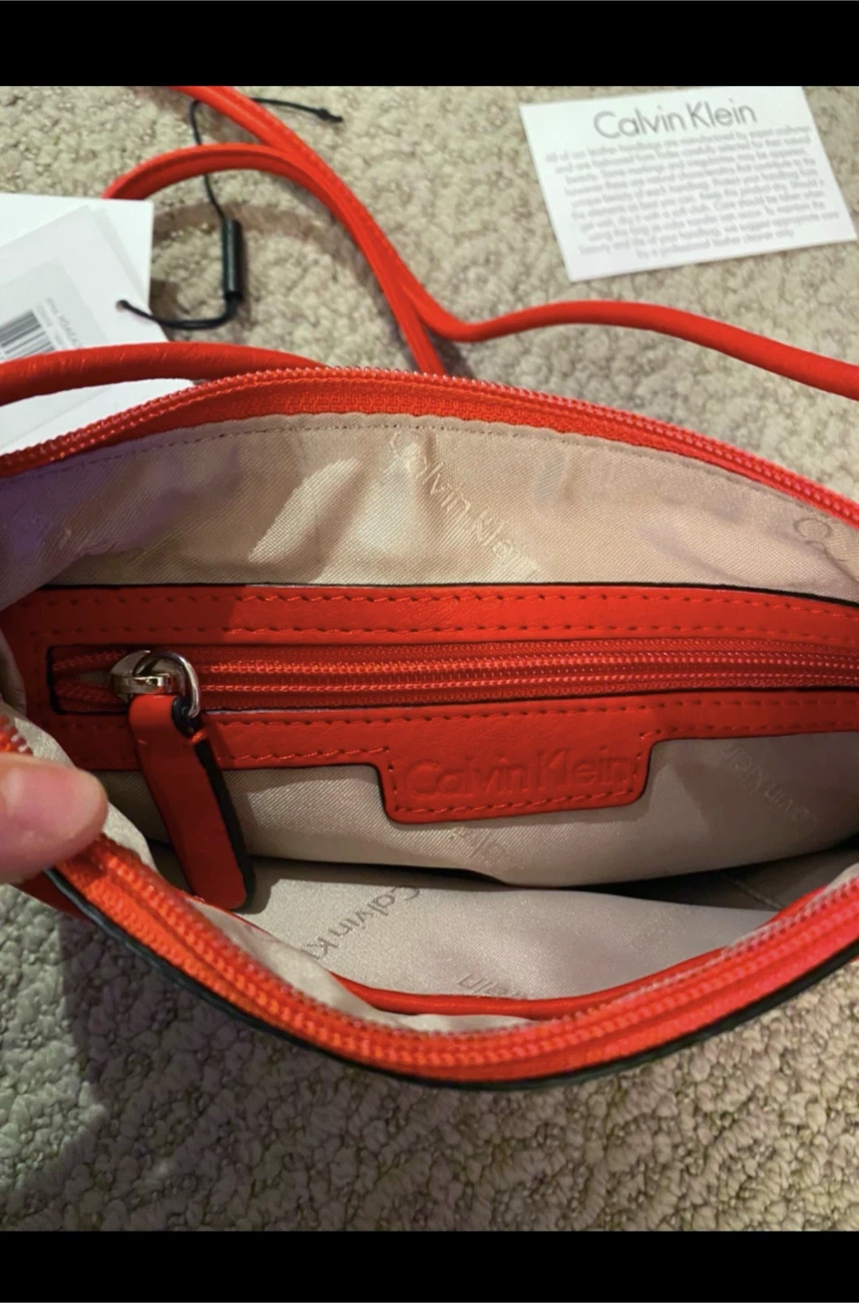 Calvin Klein leather crossbody purse NWT - photo 3