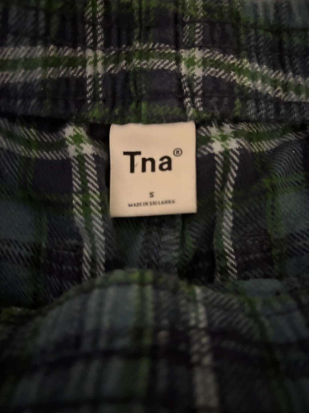 Tna Plaid Pajama Pants - photo 2