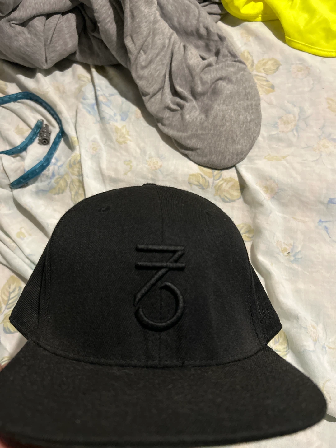 Black Snapback Hat