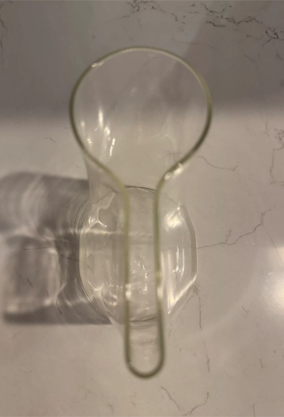 Vintage IKEA Minimalist Scandinavian Design Glass Carafe 1980s - photo 3