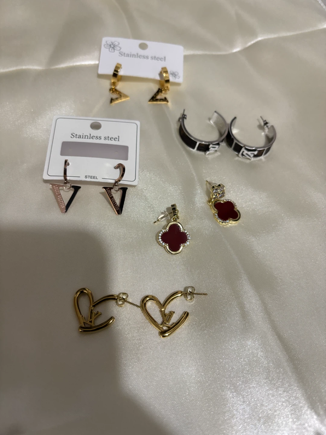 Original Earrings and rings