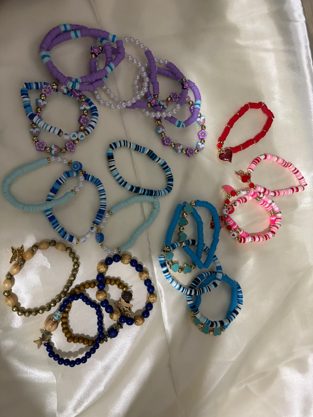 Assorted Beaded Bracelets
