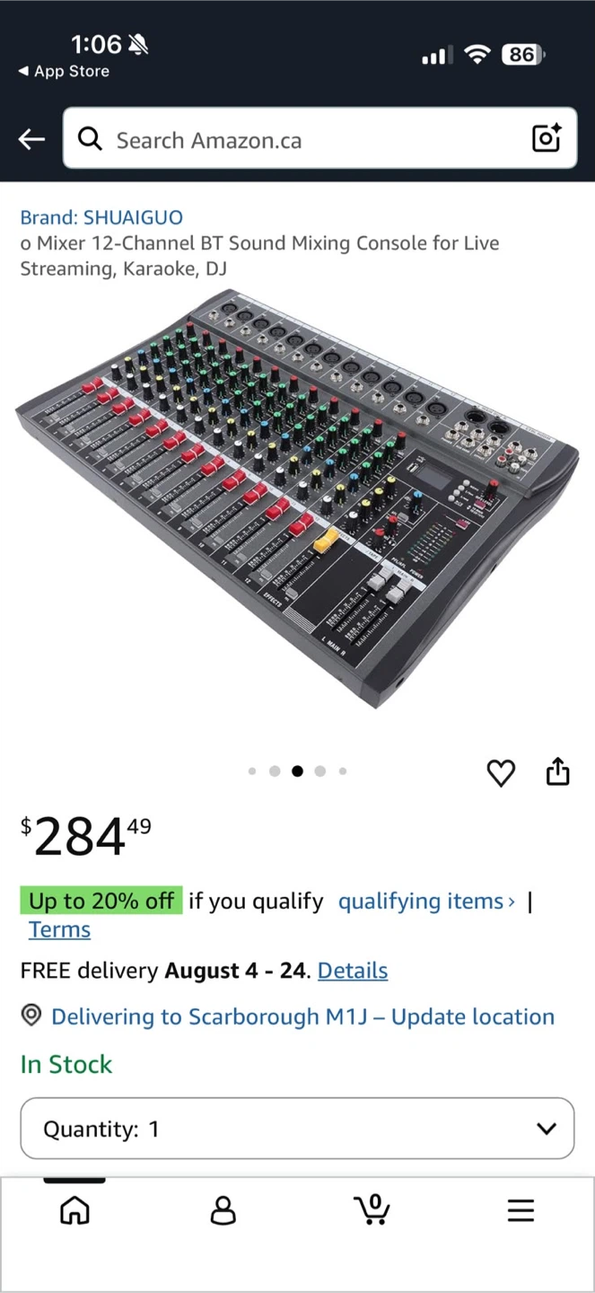 SHUAIGUO 12-Channel BT Sound Mixing Console - photo 2