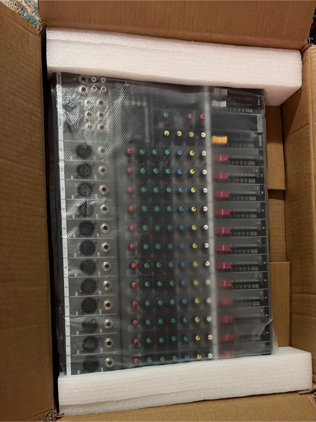 SHUAIGUO 12-Channel BT Sound Mixing Console