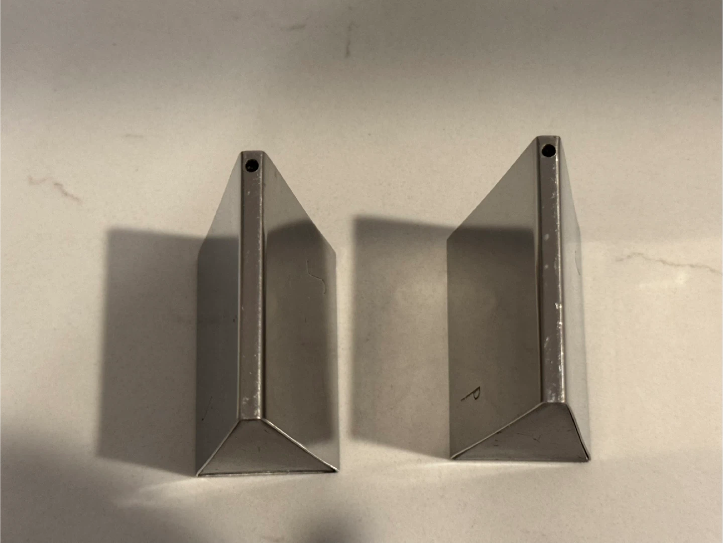 Vintage MCM Gense Sweden Modernist S/S Salt & Pepper Shakers - photo 4