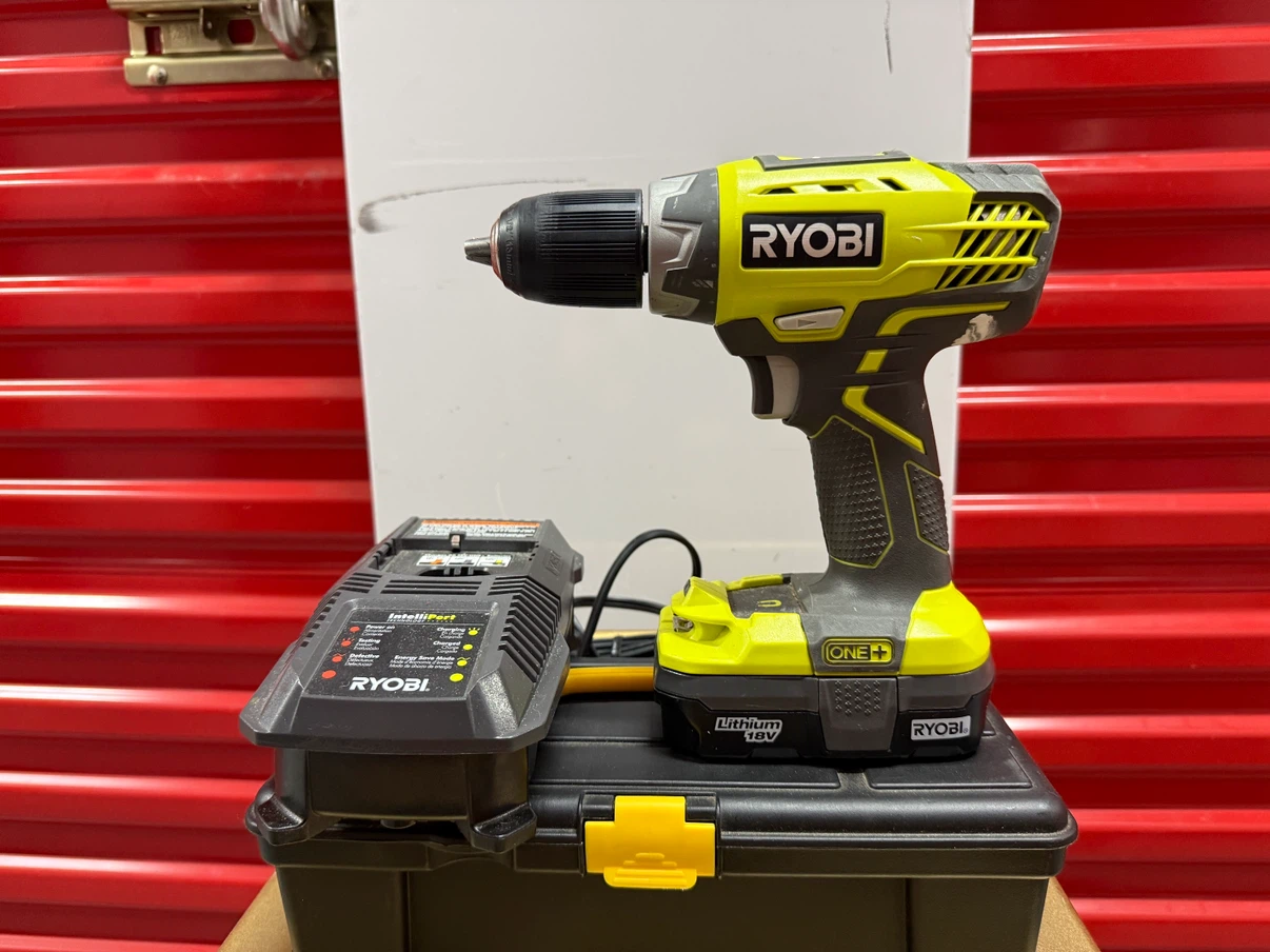 Ryobi ONE+ 18V Cordless Drill with Charger and Bag