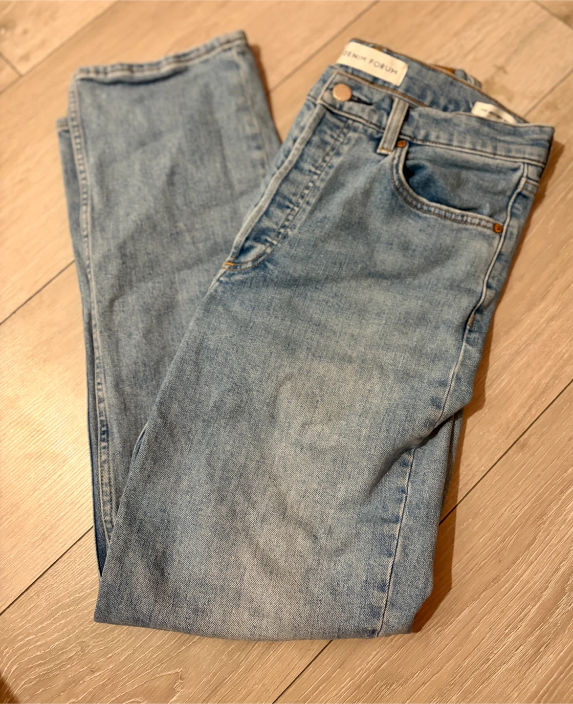Denim Forum The Arlo Hi-Rise Straight Jeans - photo 3