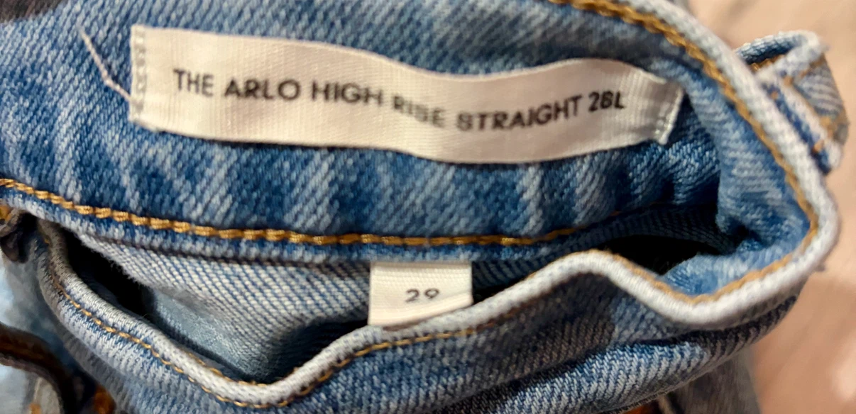 Denim Forum The Arlo Hi-Rise Straight Jeans - photo 4