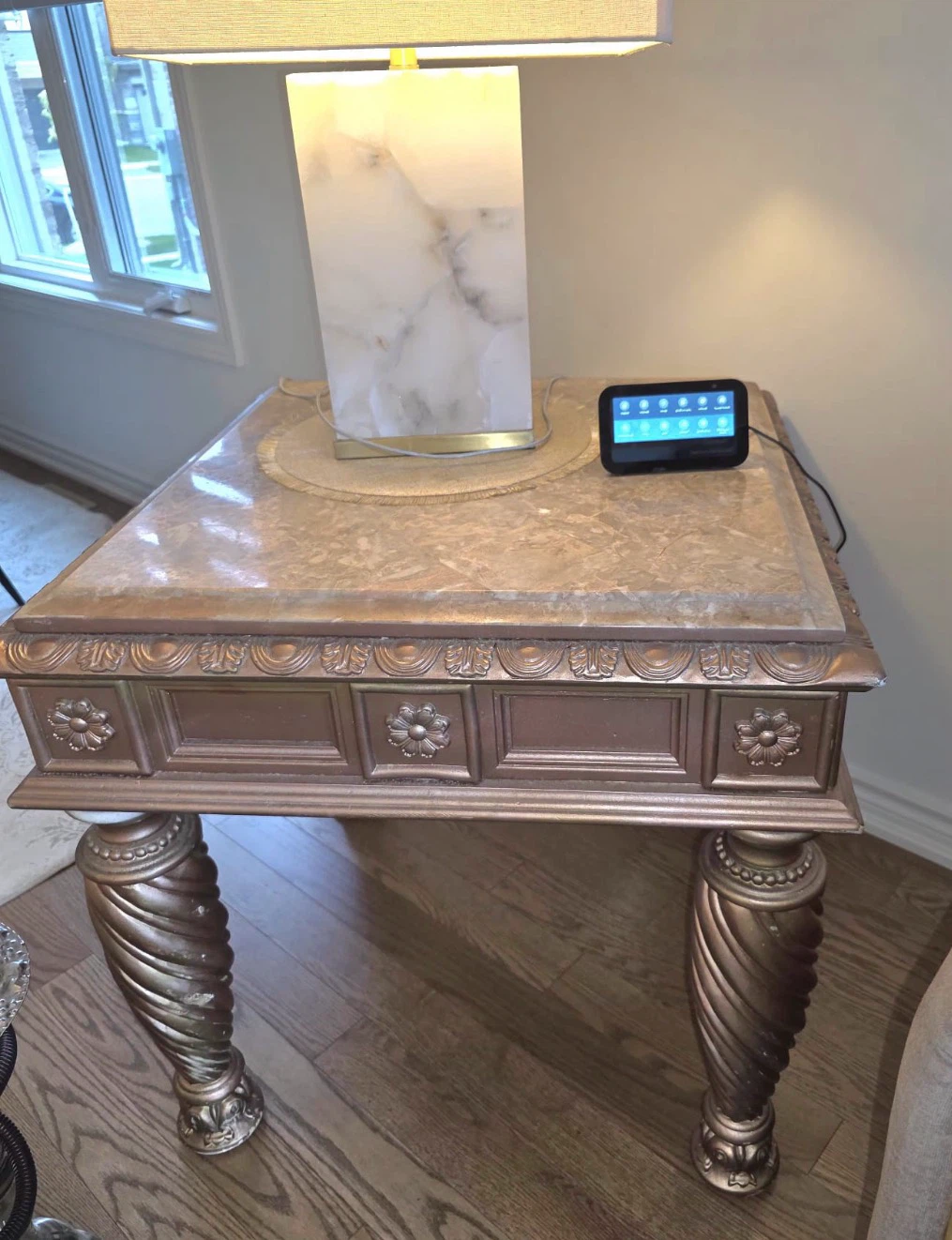 Coffee tables set marble top - photo 2