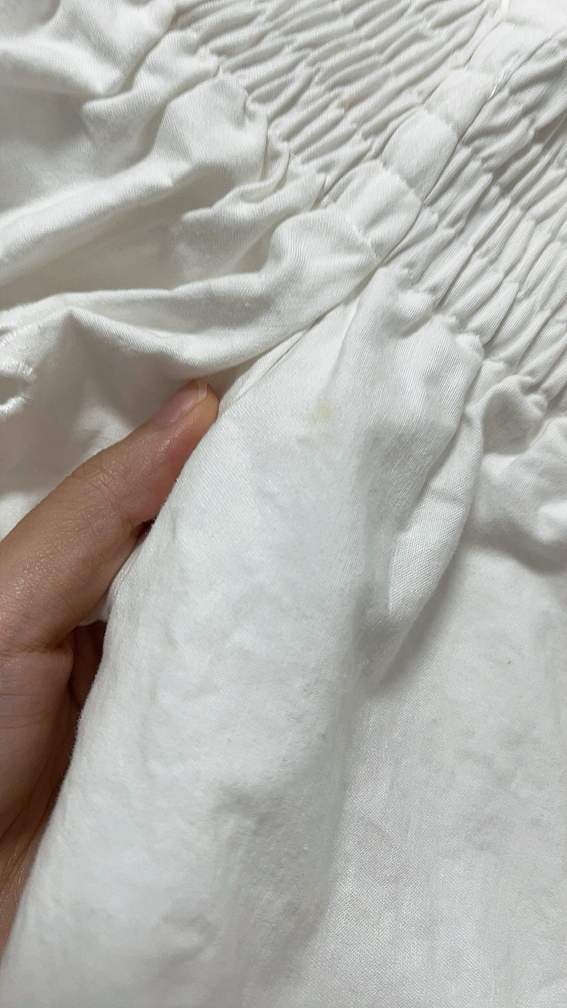 Warehouse White Off-the-Shoulder Broderie Dress - photo 4