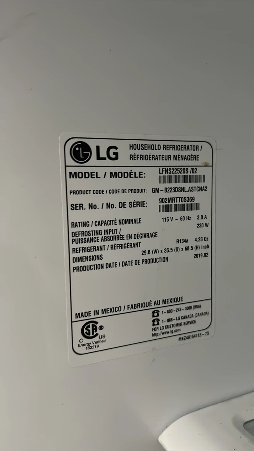Refrigerator in very good condition33inch - photo 4