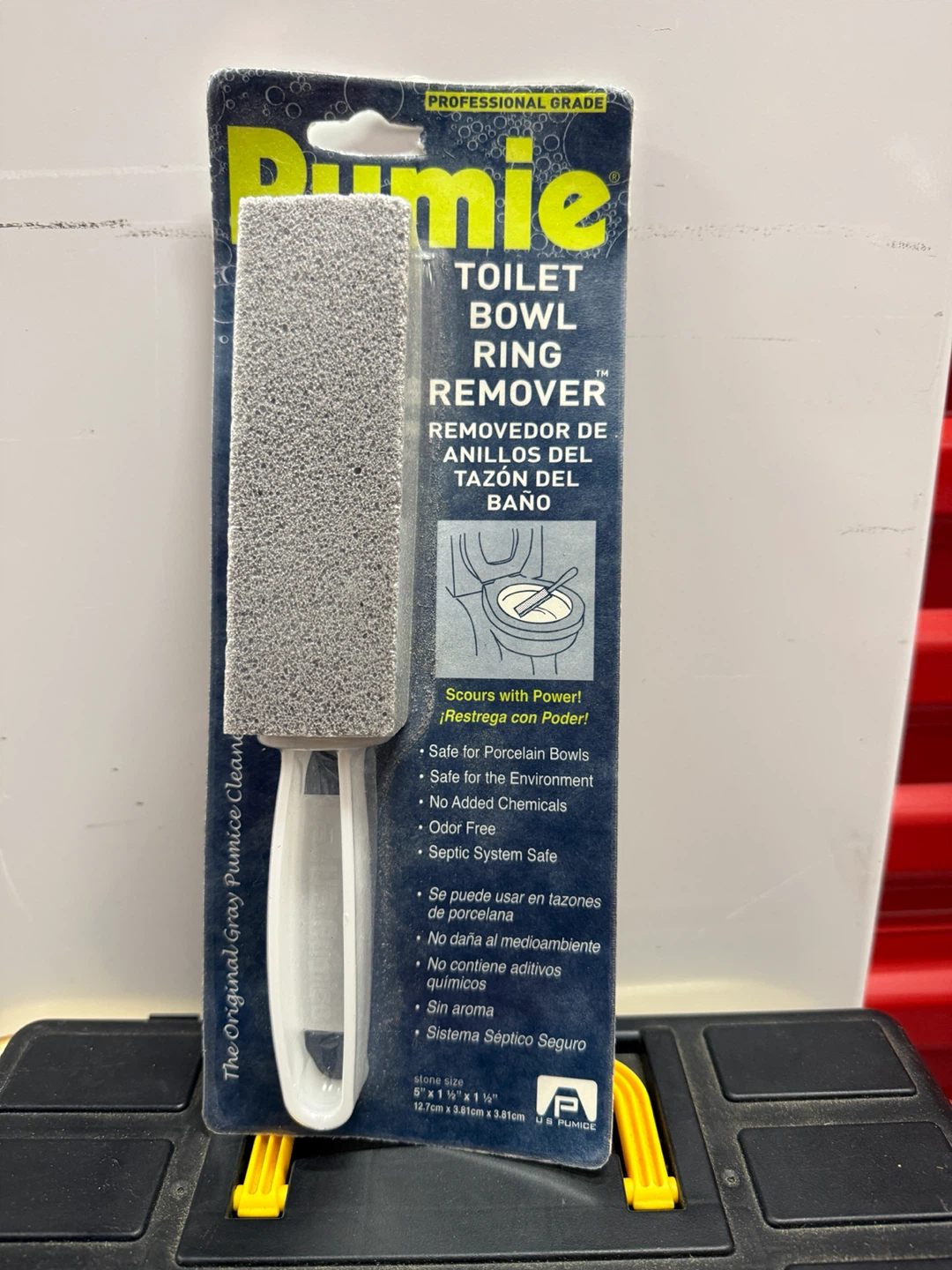 Pumie Toilet Bowl Ring Remover Professional Grade