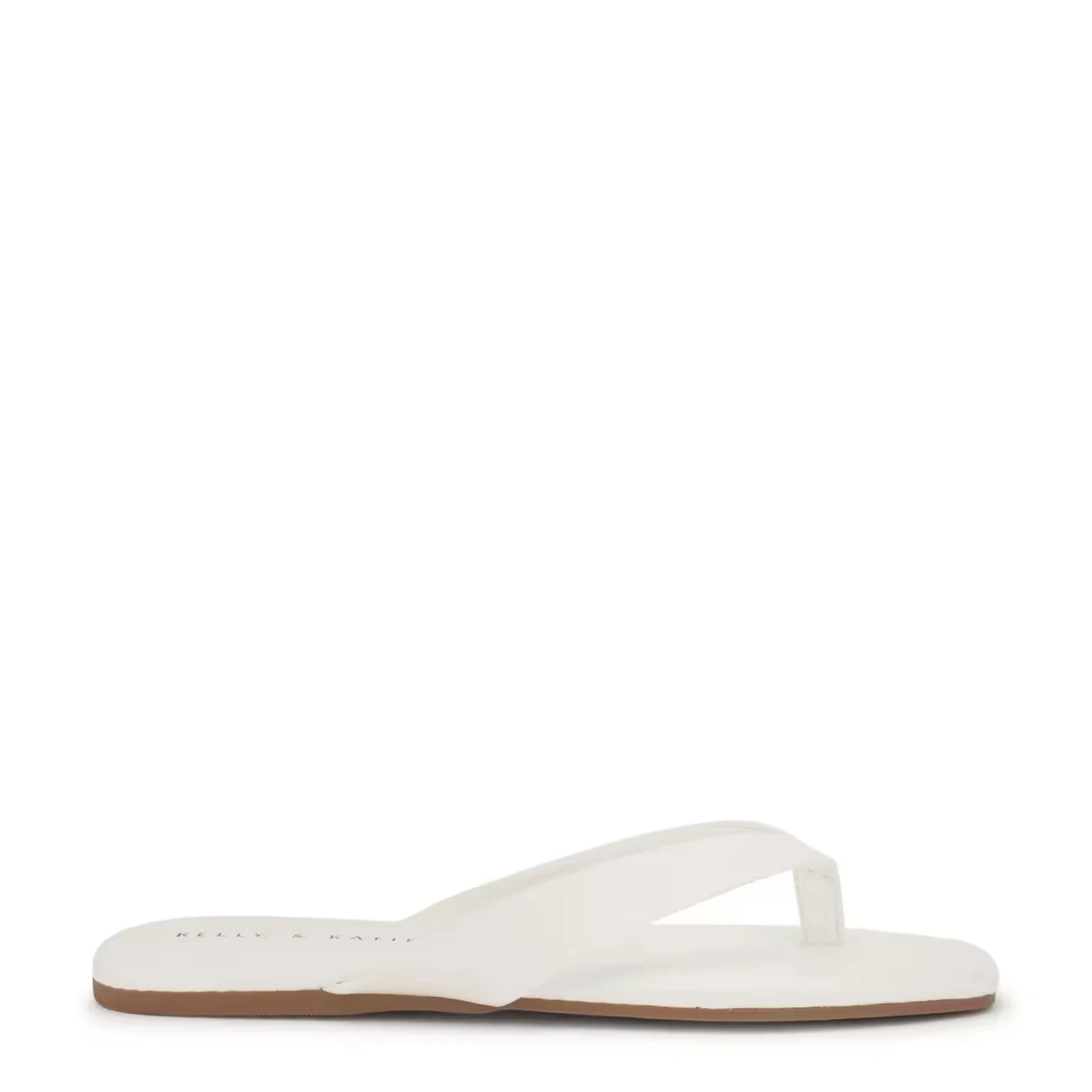 White square toe flip flops brand new size 9 $20 - photo 5
