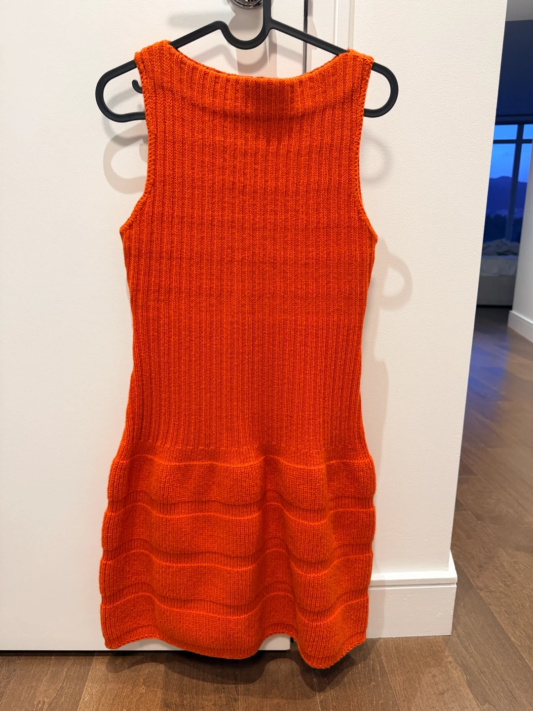 Skaist Taylor Orange Knit Dress