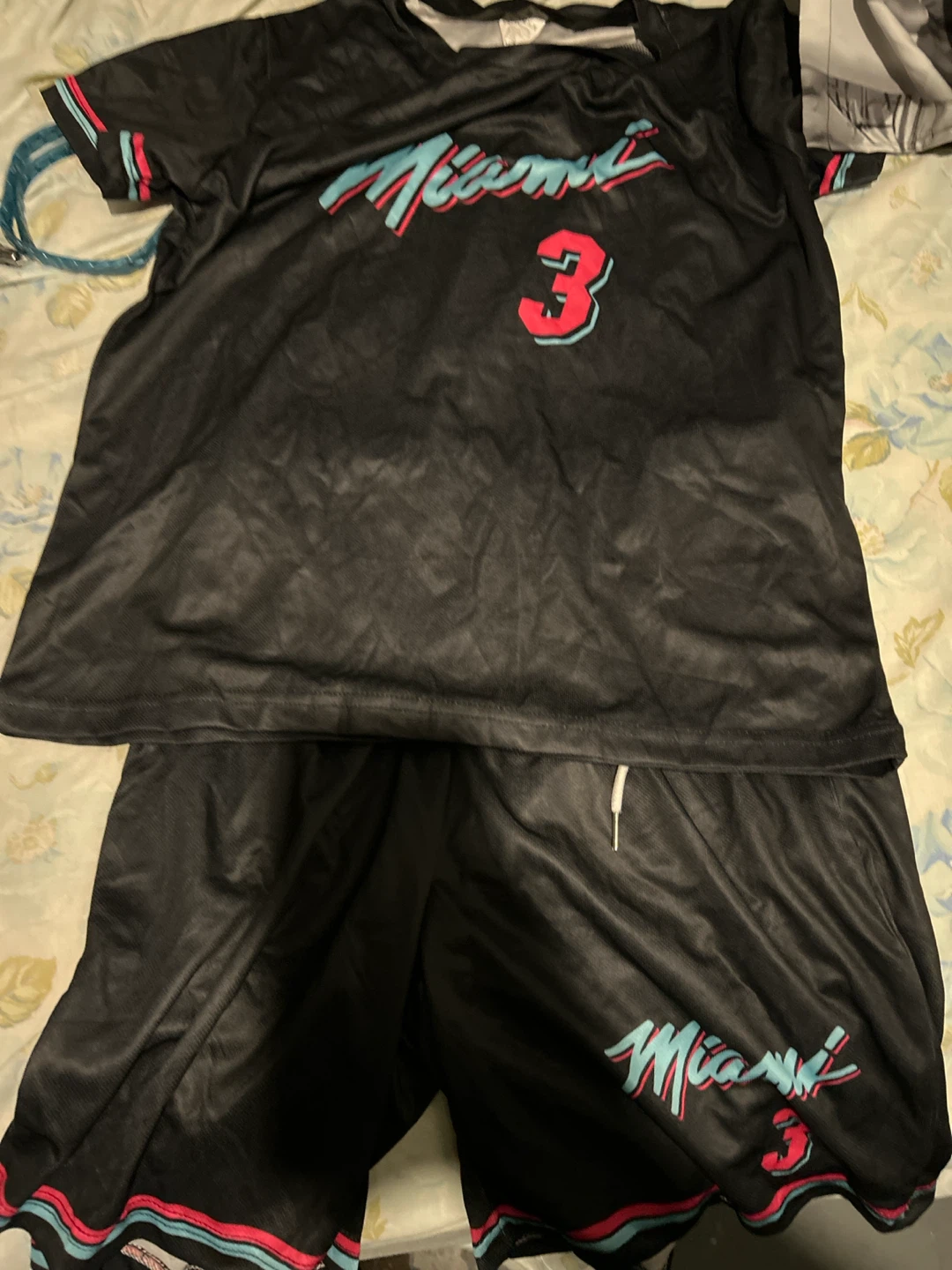Miami shirt Shorts Set (Polyester)