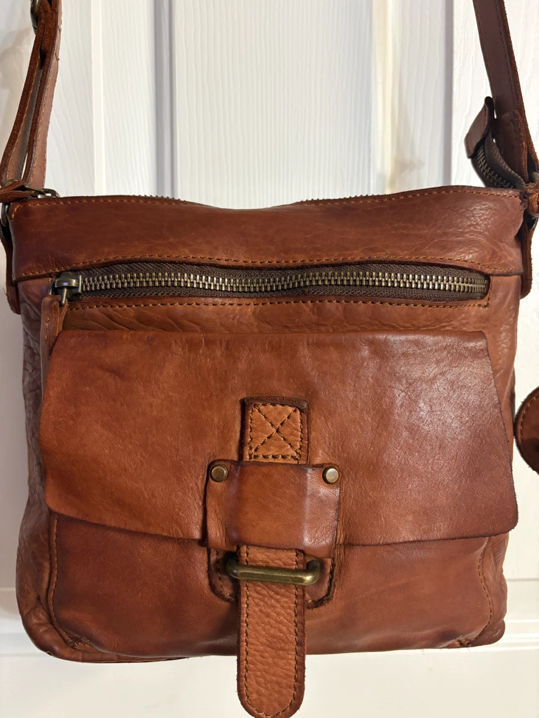Harbour 2nd “Hayden” Leather Crossbody Bag