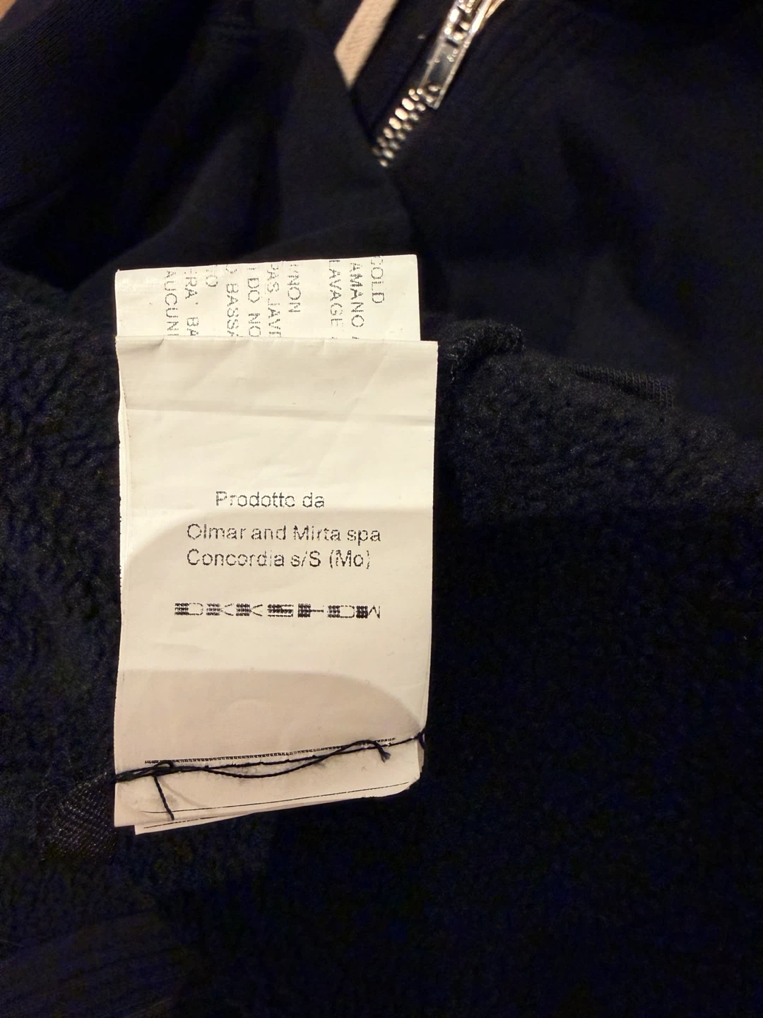 Rick Owens Black Zip Hoodie - photo 4