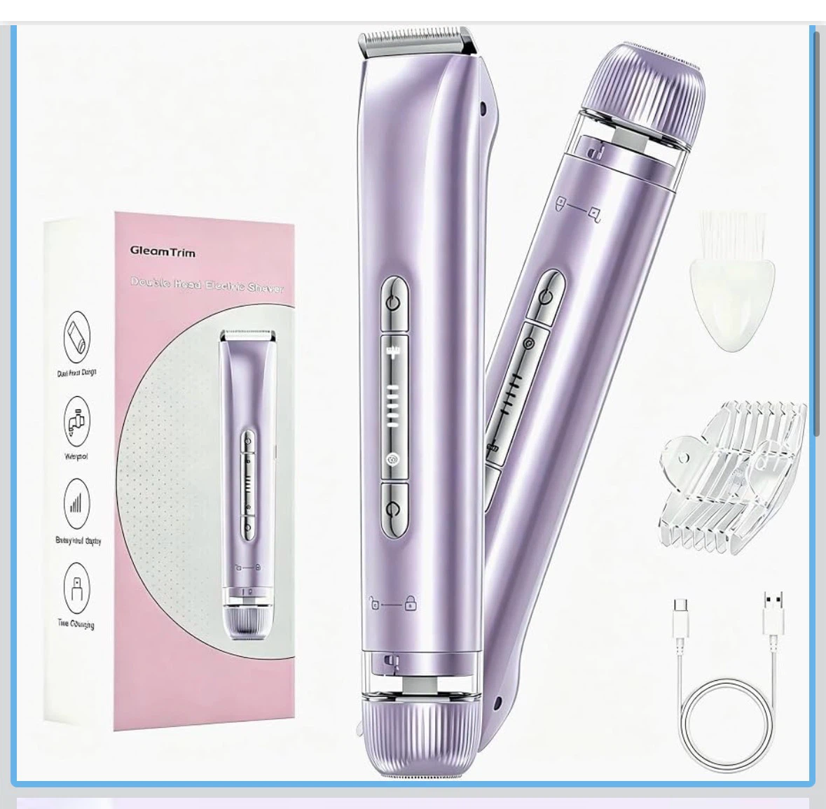 *sealed* bikini trimmer