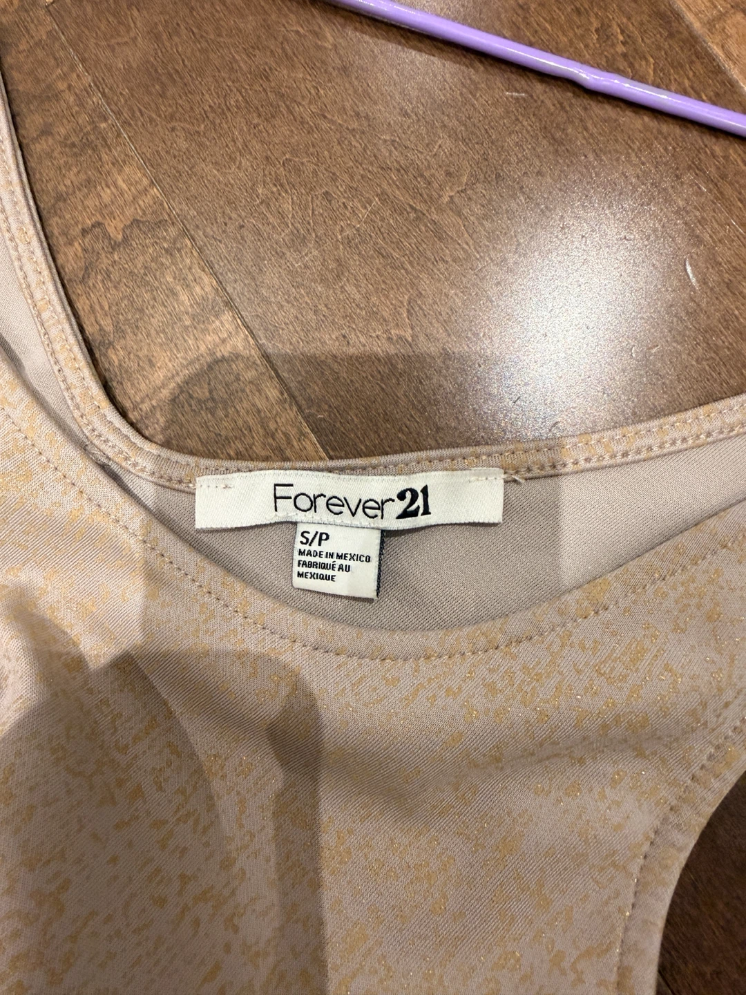Forever 21 Taupe Cutout Mini Dress Size S/P - photo 3