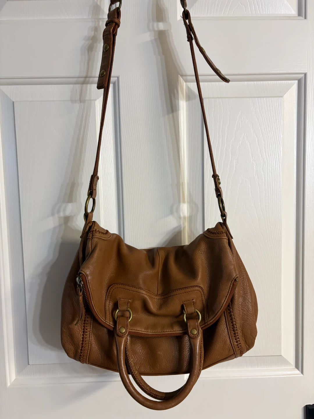 The Sak Silverlake Convertible Brown Leather Hobo Bag - photo 2