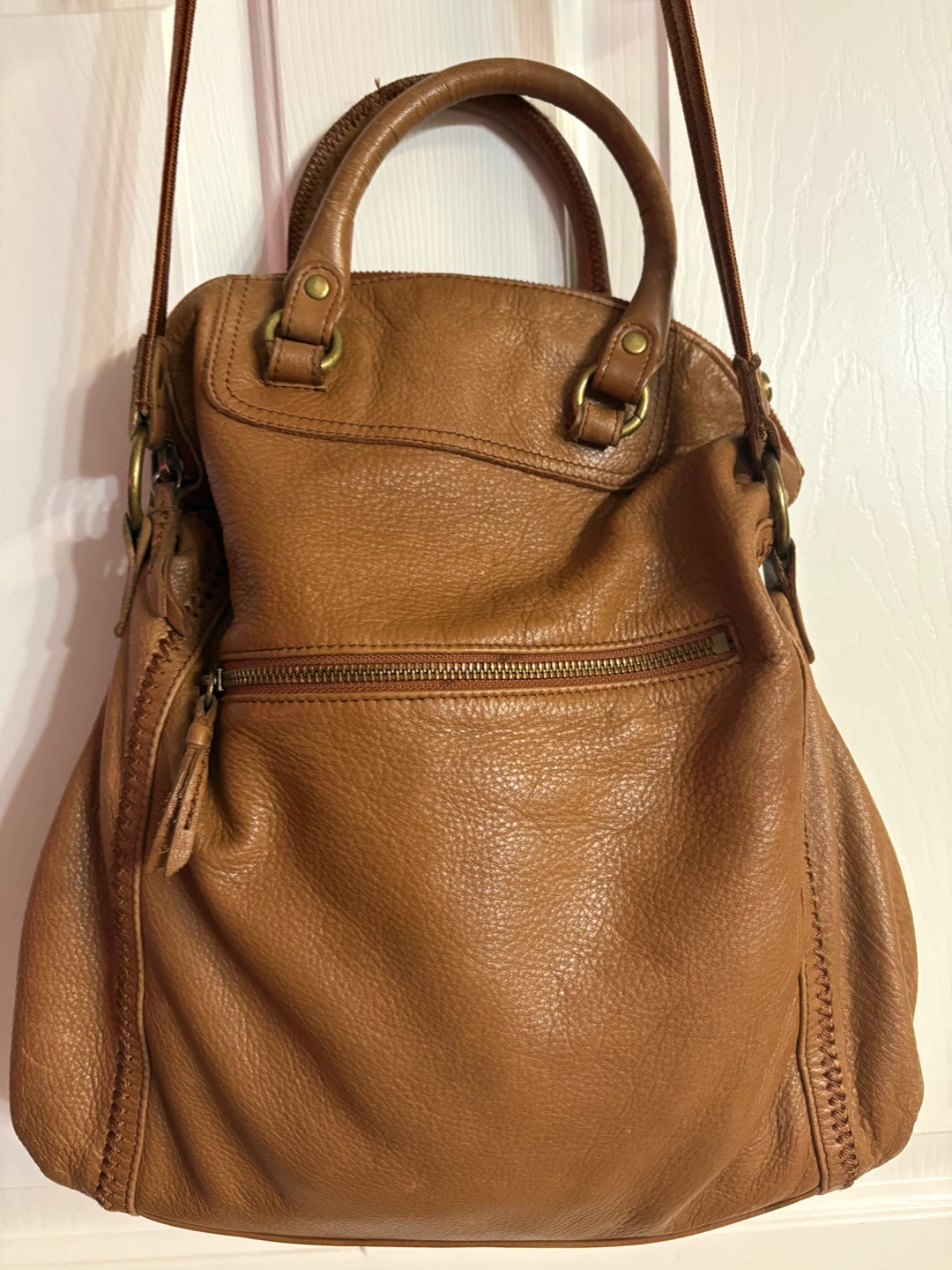 The Sak Silverlake Convertible Brown Leather Hobo Bag - photo 3