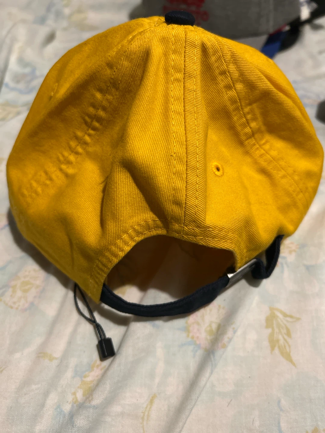 Tommy Hilfiger Yellow and Navy Cap - photo 2