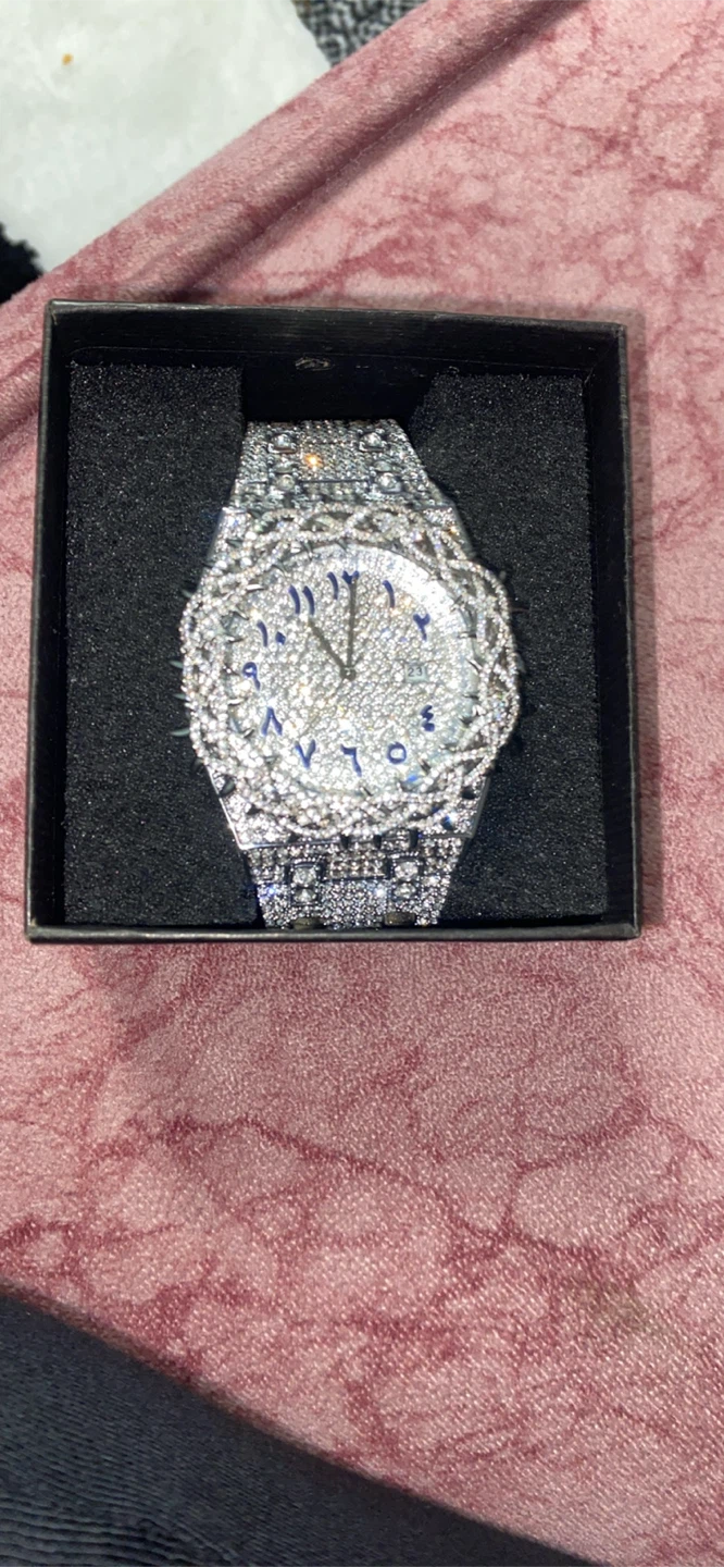 Crystal encrusted watch