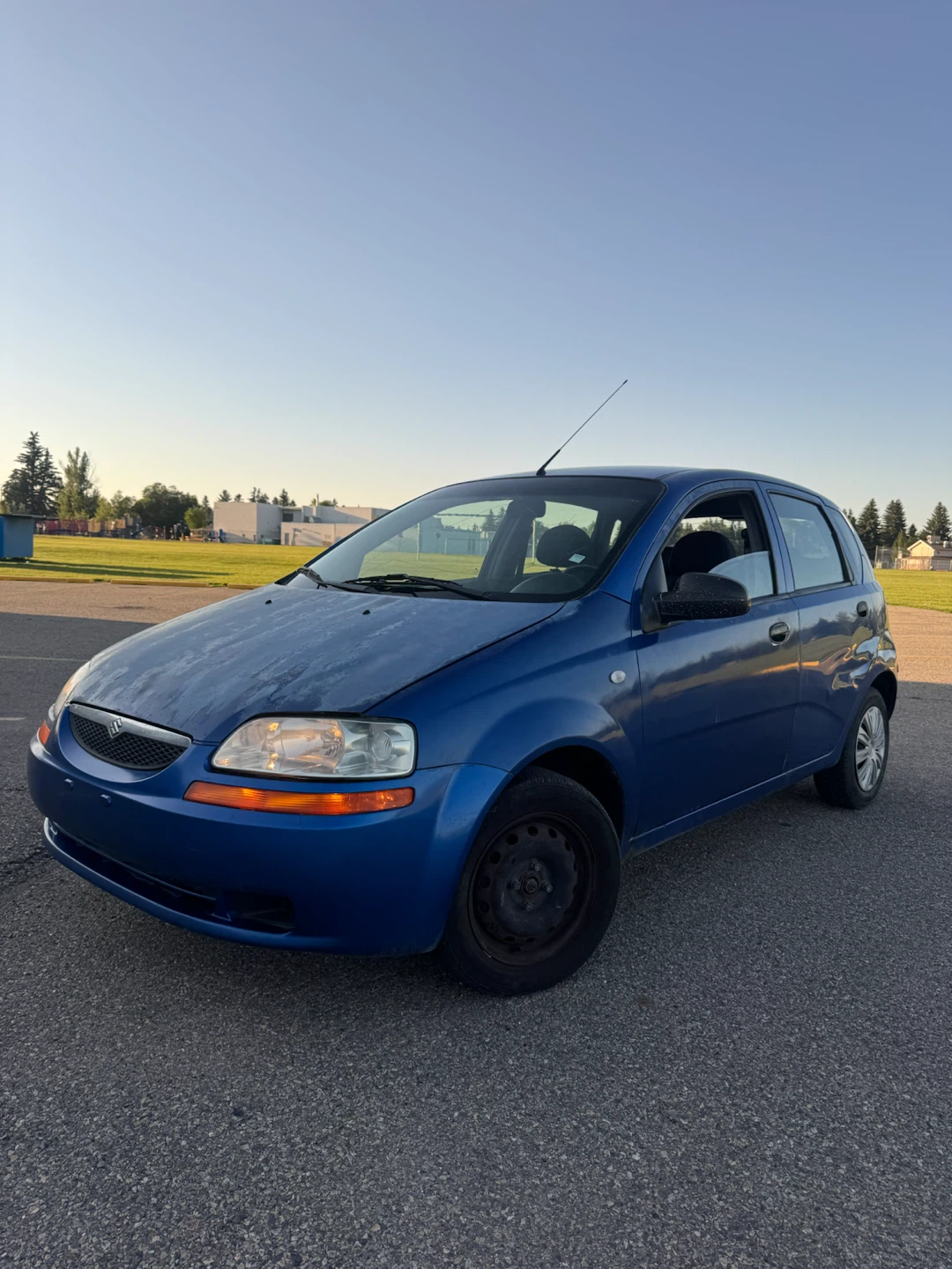 2008 Blue Suzuki Swift Hatchback