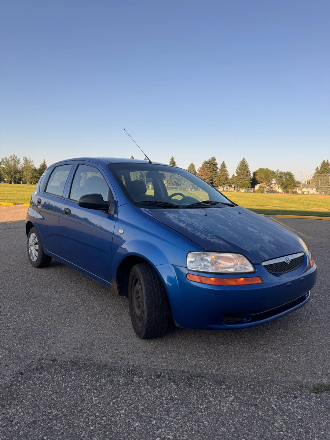 2008 Blue Suzuki Swift Hatchback - photo 2