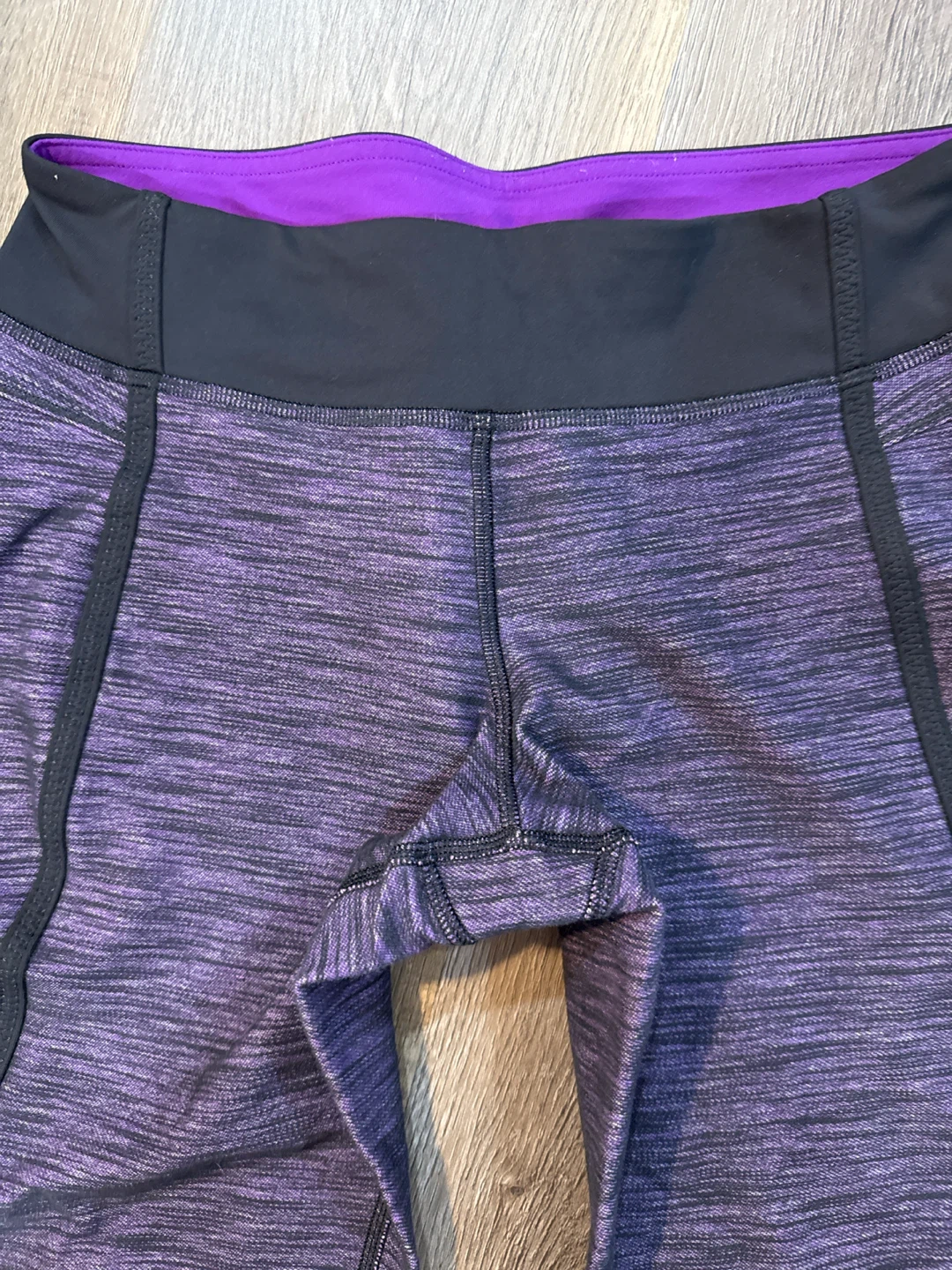 Lululemon Purple Heathered Pants Size 6 - photo 2