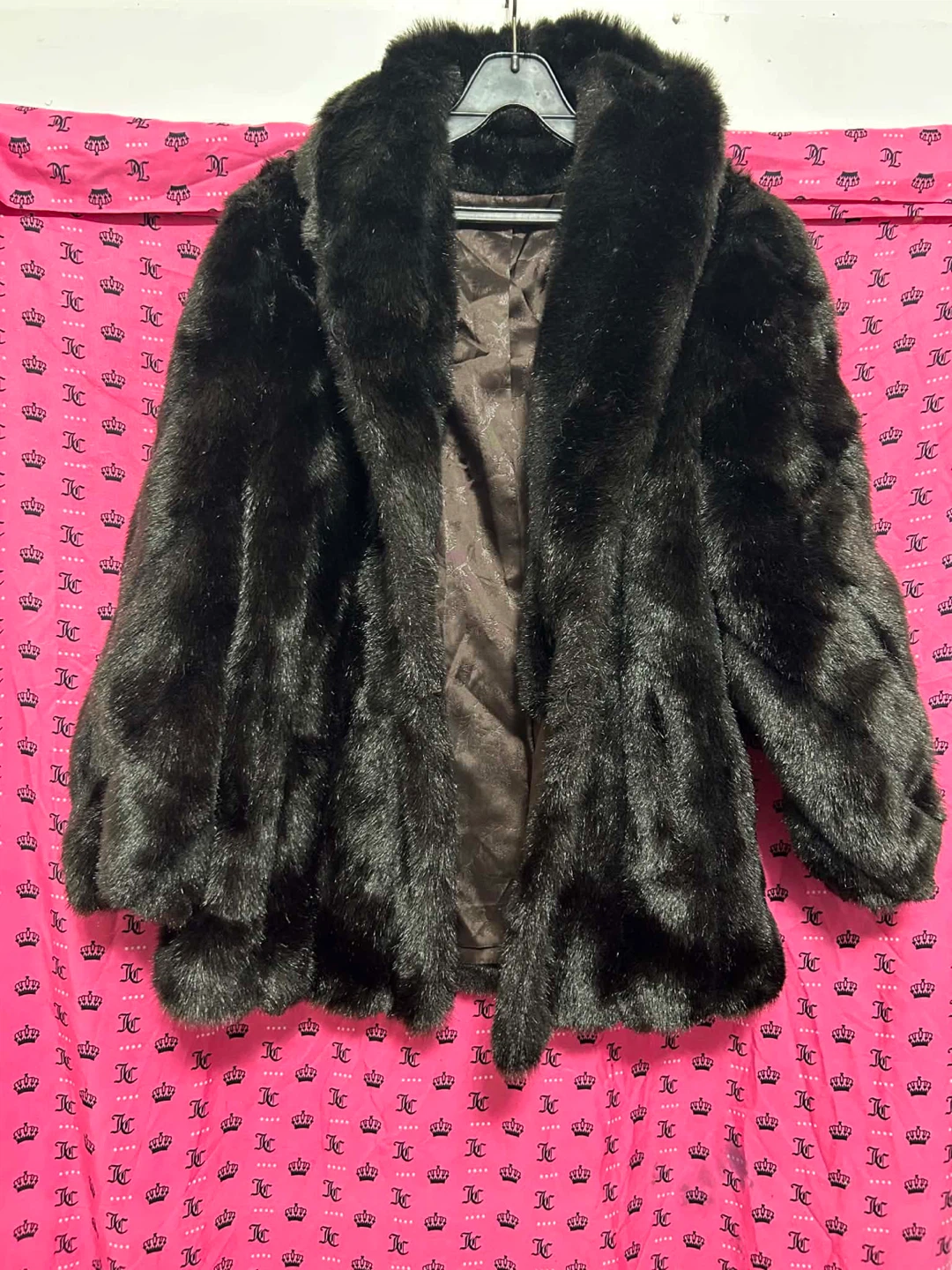 Hillmoor New York Faux Fur Coat
