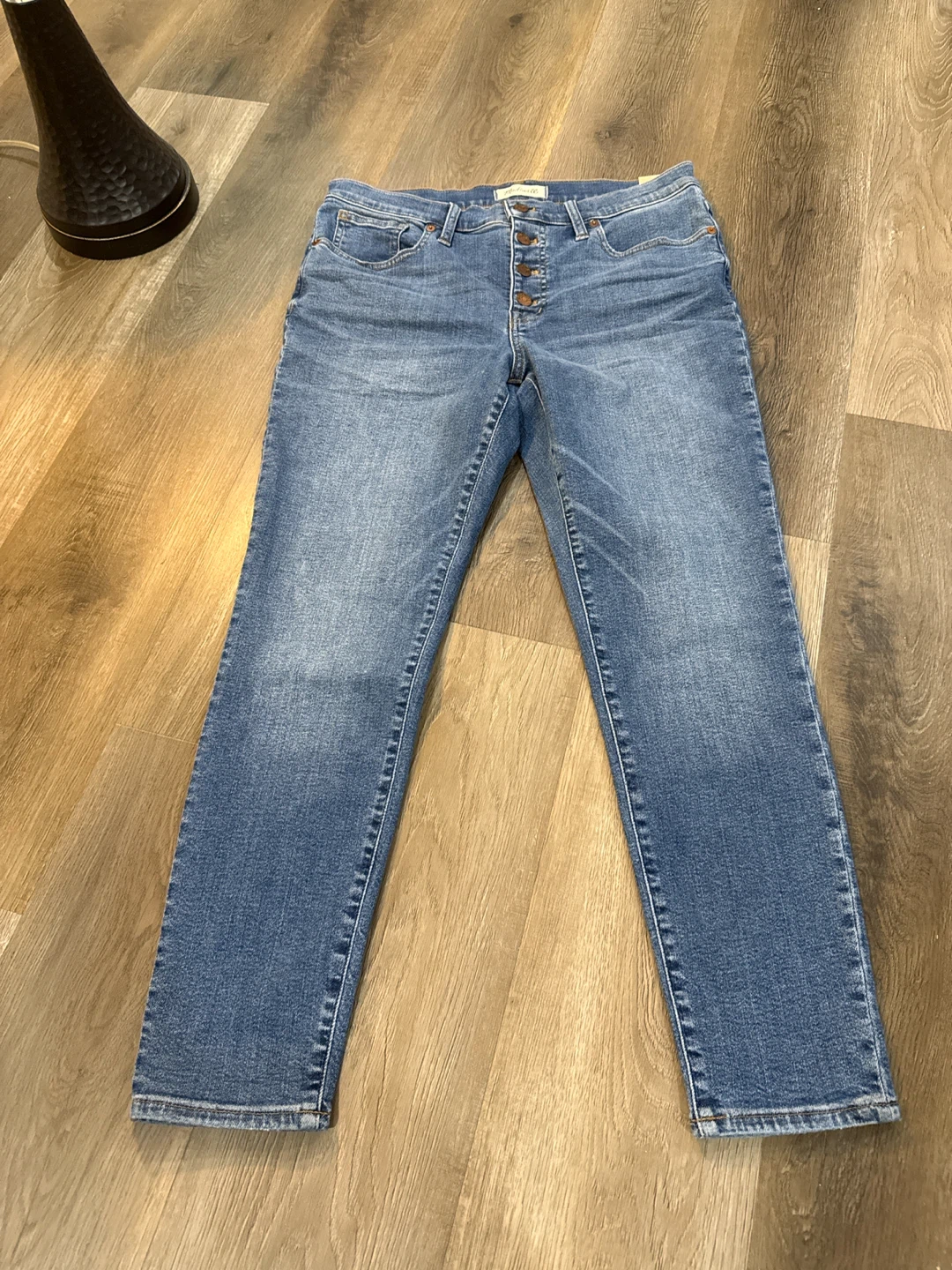 Madewell 9" Mid-Rise Skinny Crop Jeans