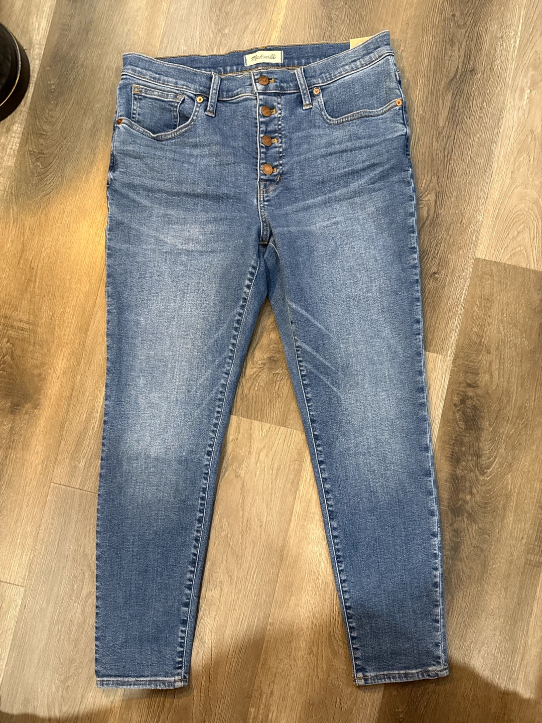 Madewell 9" Mid-Rise Skinny Crop Jeans - photo 2