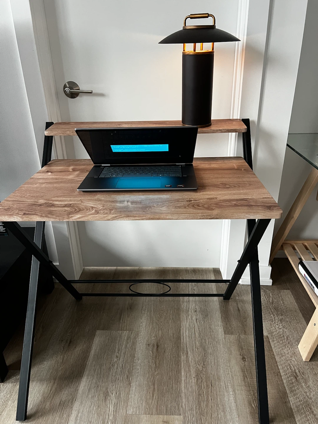 Folding Desk with Shelf - photo 2
