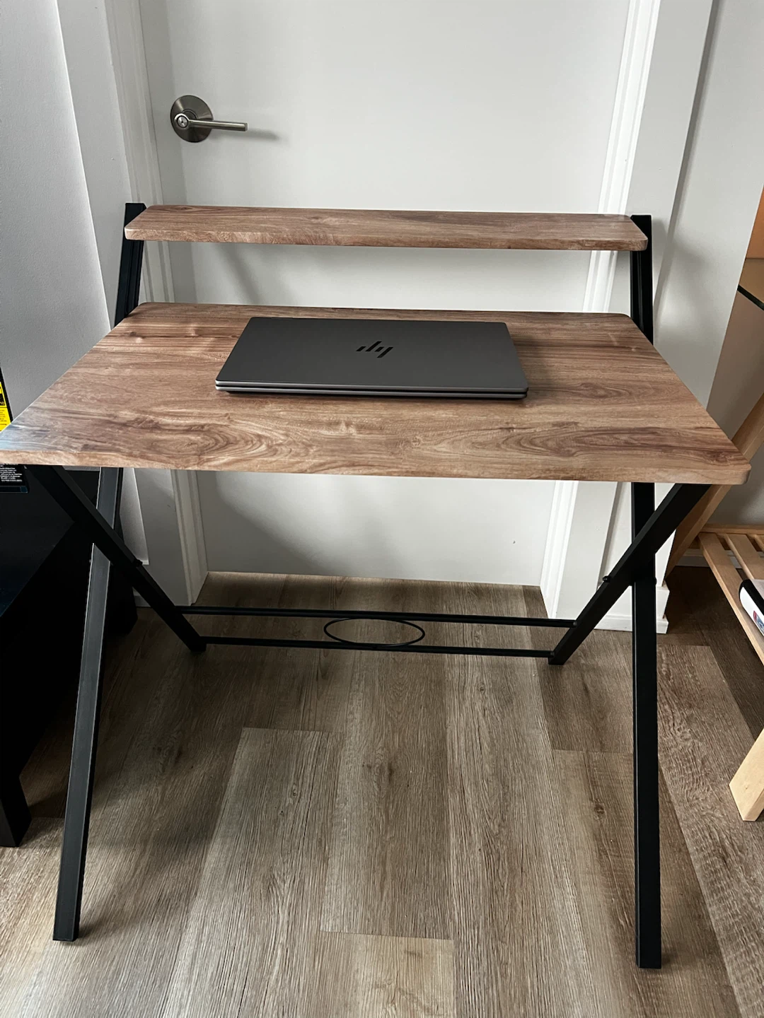 Folding Desk with Shelf - photo 3