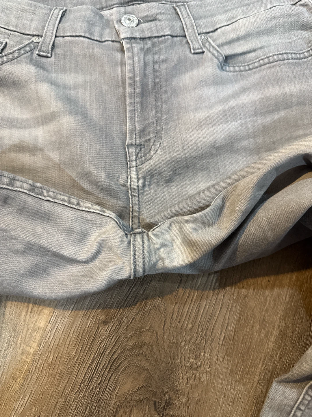 7 For All Mankind The Skinny Gray Jeans - photo 3