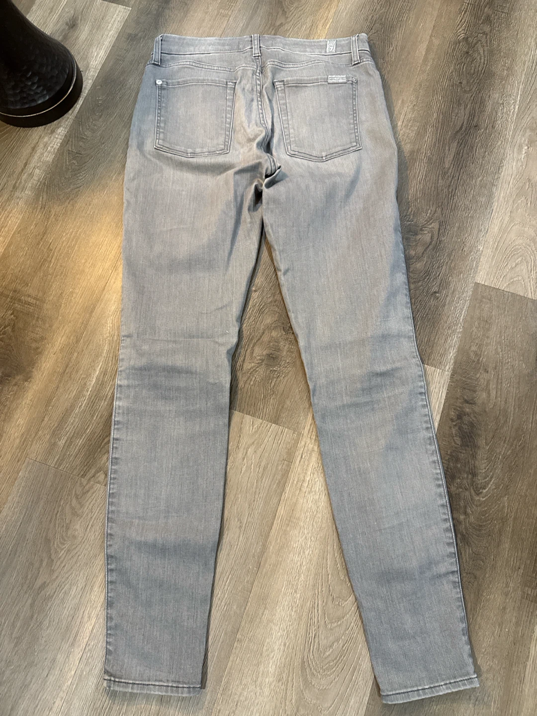 7 For All Mankind The Skinny Gray Jeans - photo 5